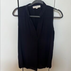 LOFT Women's Black Sleeveless Top